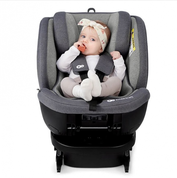 Автокресло Kinderkraft Xpedition Grey серый