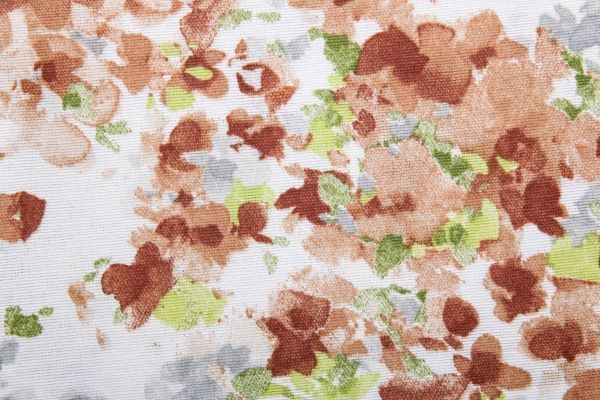 Ранер Акварель Бурштинові квіти 40x140 см білий з коричневим La Nuit 