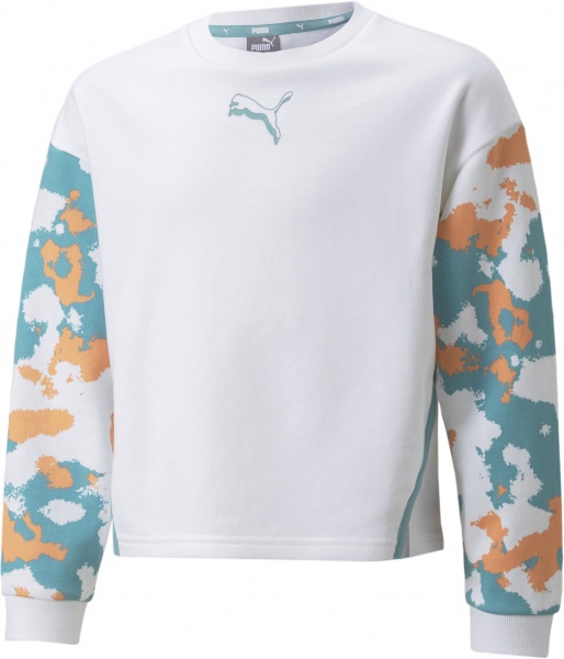 Світшот Puma Alpha Crew 84694102 р. 164 білий