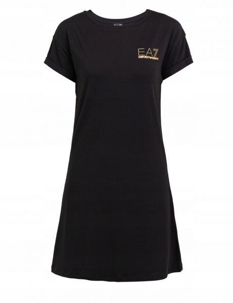 Платье EA7 DRESS EVOLUTION 3LTA54-TJDQZ-1200 р.M черный