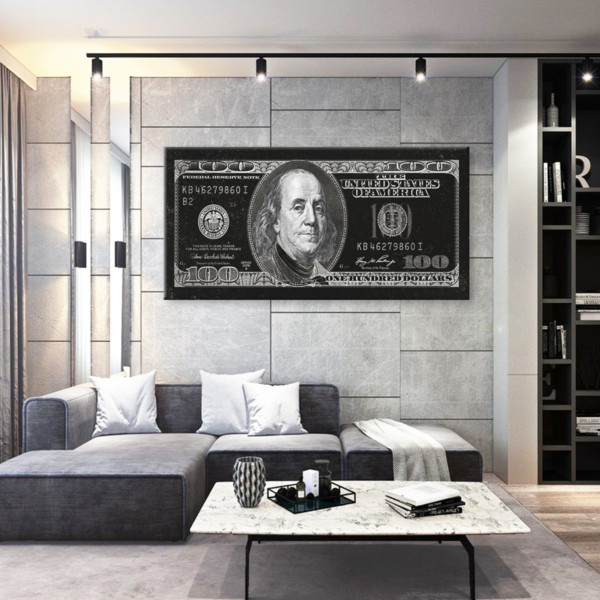 Постер Silver Standard 70x140 см Brushme 