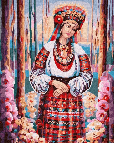 Картина по номерам Золотые перезвоны 40х50 см 40x50 см Идейка 