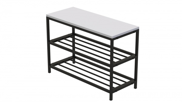 Подставка для обуви Слайм XK00001 630x260x450 мм черный 