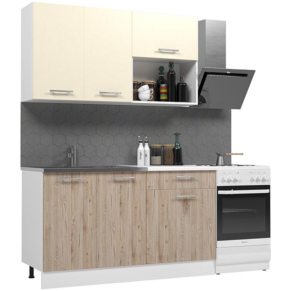 Кухня Карина Грейд ДСП 1,4м