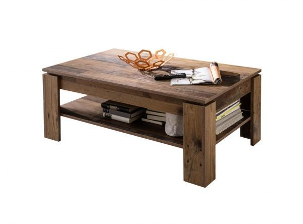 Стол журнальный Indy 118 олд стайл темный 1102x652x470мм Accord