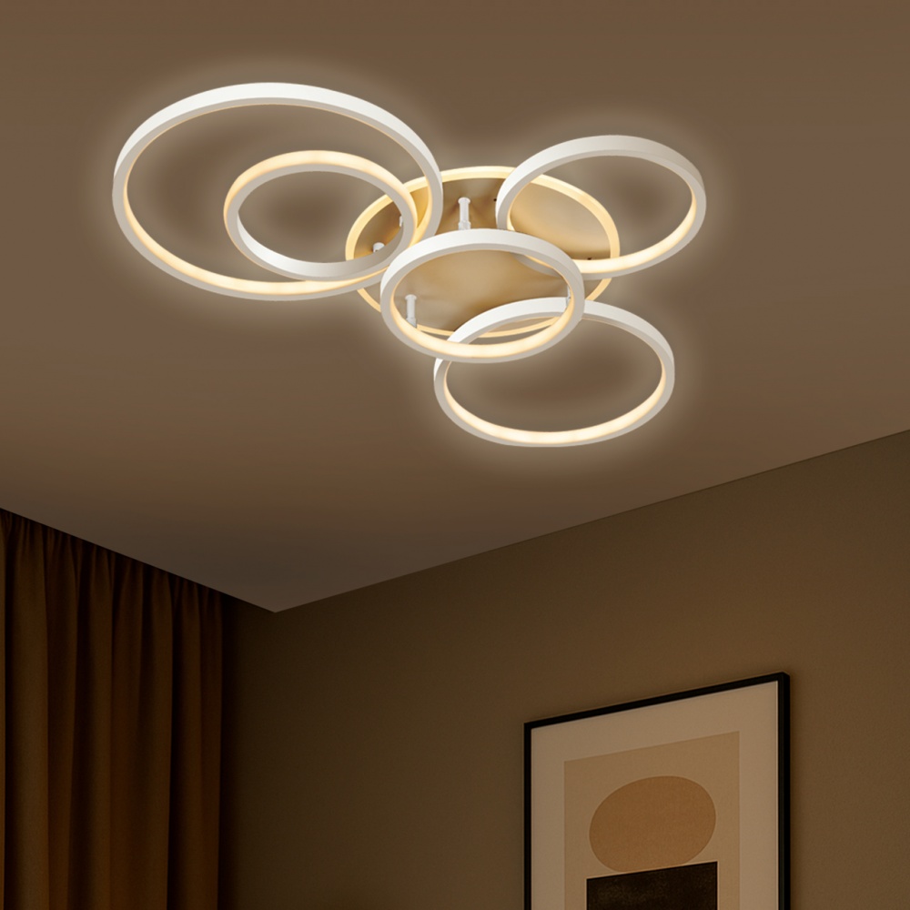 Люстра светодиодная Eurolamp Maya белый LED-LR-90-M24(white)