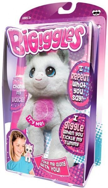Мягкая игрушка BiGiggles повторюшка ЕДИНОРОГ BG31020-5008