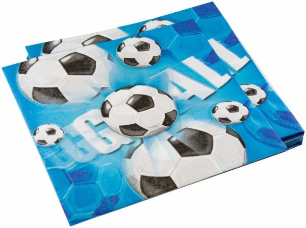 Салфетки столовые Футбол 20 шт.