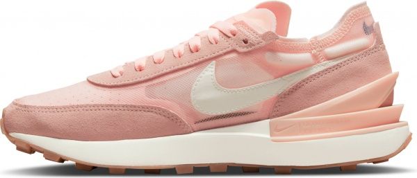 Кроссовки Nike Waffle One DC2533-801 р.US 6,5 бело-коралловый