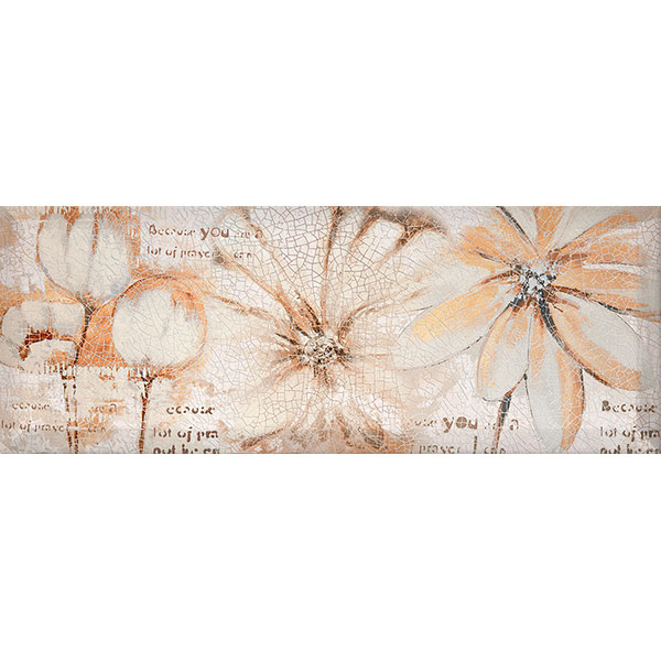 Плитка InterCerama Europe декор бежевий Д 127 021 15x40