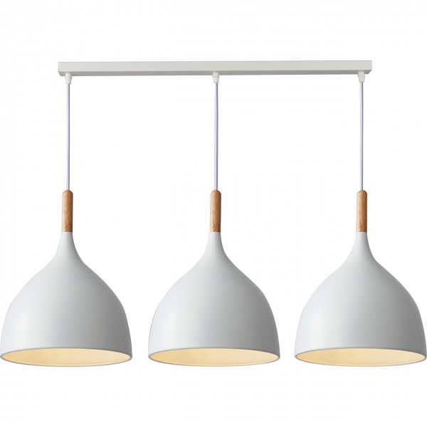 Підвіс Hopfen LOFT TN 3 PD 3x40 Вт E27 білий 