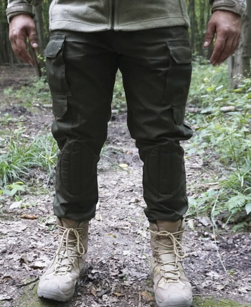 Брюки тактические р. S зеленый 