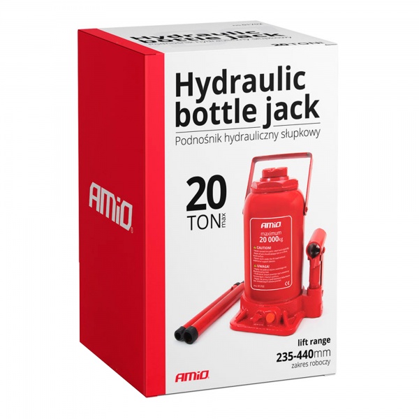 Домкрат гидравлический AMiO (01702) 20 т