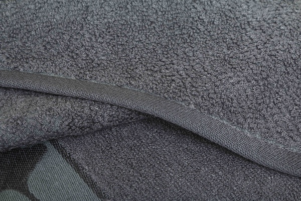 Рушник махровий Ginko 70x140 см сірий Texpol 