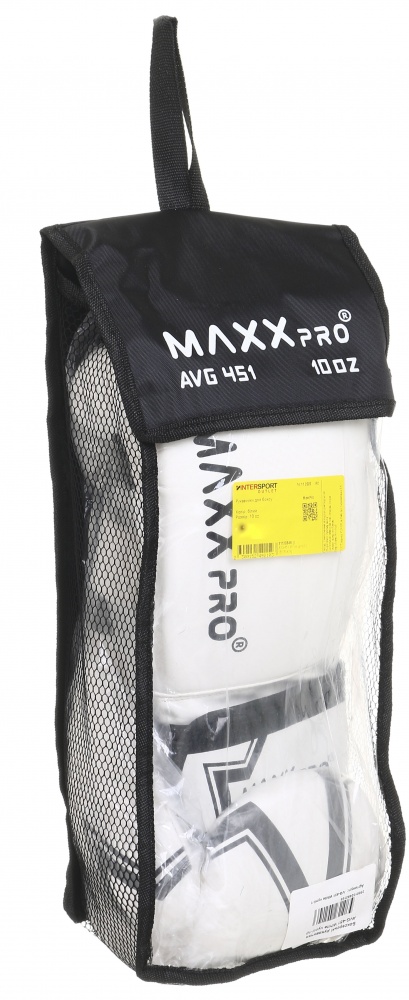 Боксерские перчатки MaxxPro AVG-451 White vynil-10 р. 10 10 ozoz White vynil-10 белый