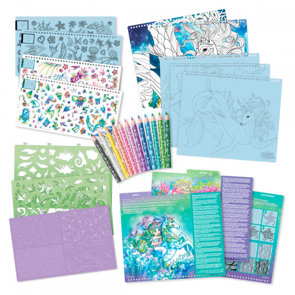 Набор для творчества Nebulous Stars Скетчбук: легенда об Ариазе 11372