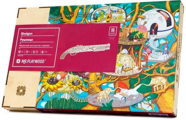 Конструктор дерев'яний Mr.Playwood дерев'яний 3D. 