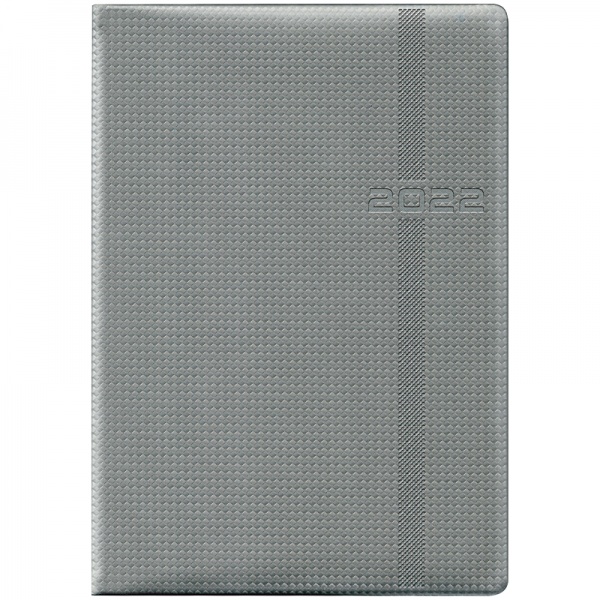 Щоденник датований Стандарт сірий Brunnen Soft A5 2022