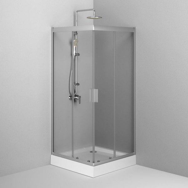 Душове огородження AM.PM Gem Square Slide 90x90см W90UG-403-090MT