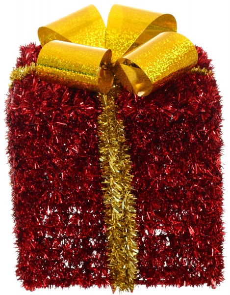 Декоративная фигура Подарочные коробки из мишуры 3 шт. CAA223260 