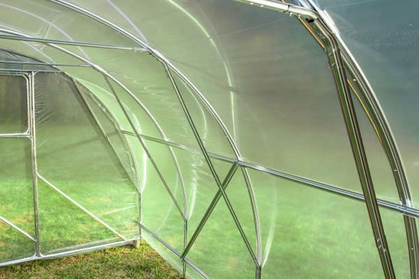 Теплица Жнива 3х4х2 с плёнкой 120 мк У/Ф