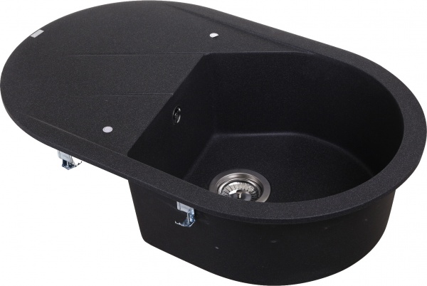 Мойка для кухни Metalac X-granit Vesta Plus черная 190595 