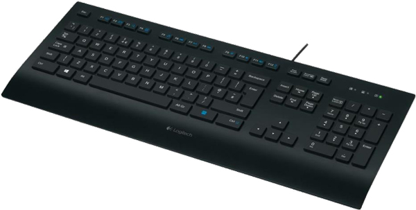 Клавіатура Logitech Keyboard K280e for Business USB (L920-005217) black 