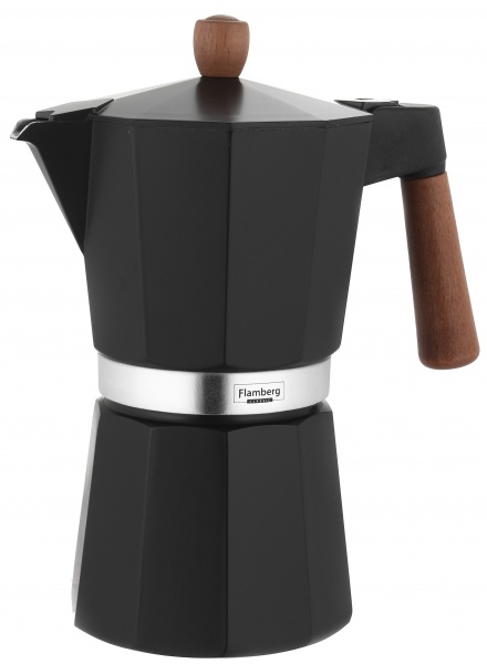 Кофеварка гейзерная Moka Presto 360 мл CLM-9 Flamberg Premium