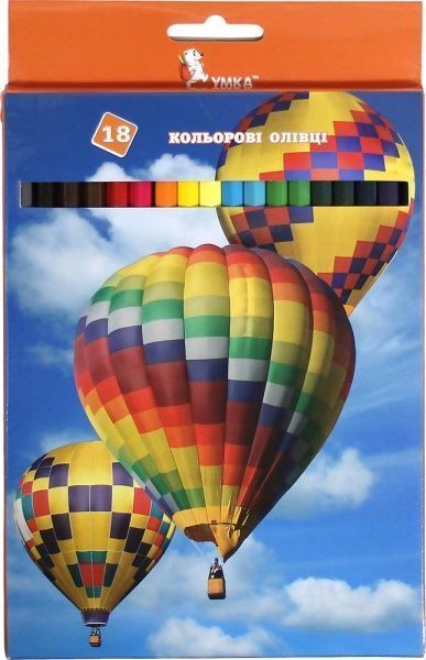 Олівці кольорові 18 цветов ЦК47-7