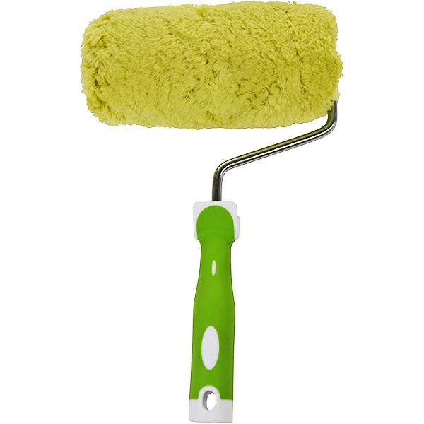 Валик с ручкой Tempo Euro Зеленый 18 см d6.8 см