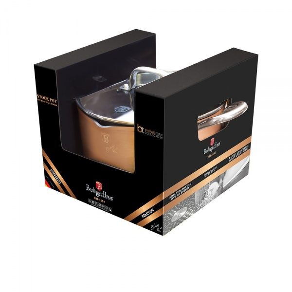 Каструля з кришкою Bronze Titan 6,0 л BH 1692 Berlinger