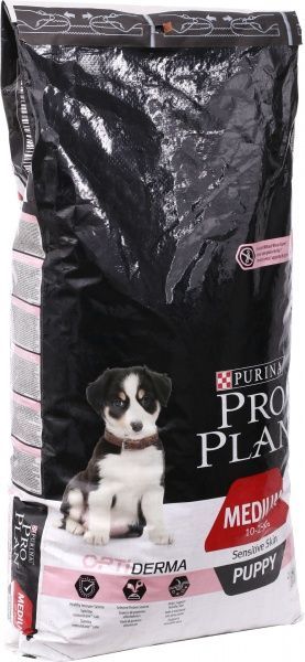 Корм Purina Pro Plan Puppy Medium Sensitive з лососем і рисом 12 кг