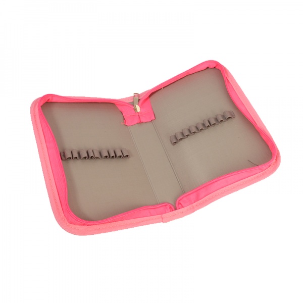 Пенал школьный Котик 52602735 Lider розовый с фиолетовым