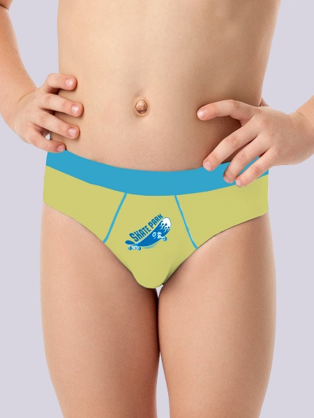 Трусики-боксеры для мальчиков KOSTA р.122–128 желтый 2274-8 