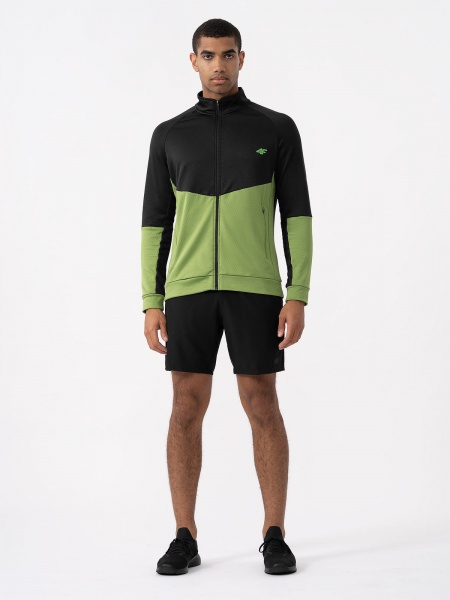 Джемпер 4F SWEATSHIRT FNK M203 4FAW23TFSWM203-20S р.2XL зелений