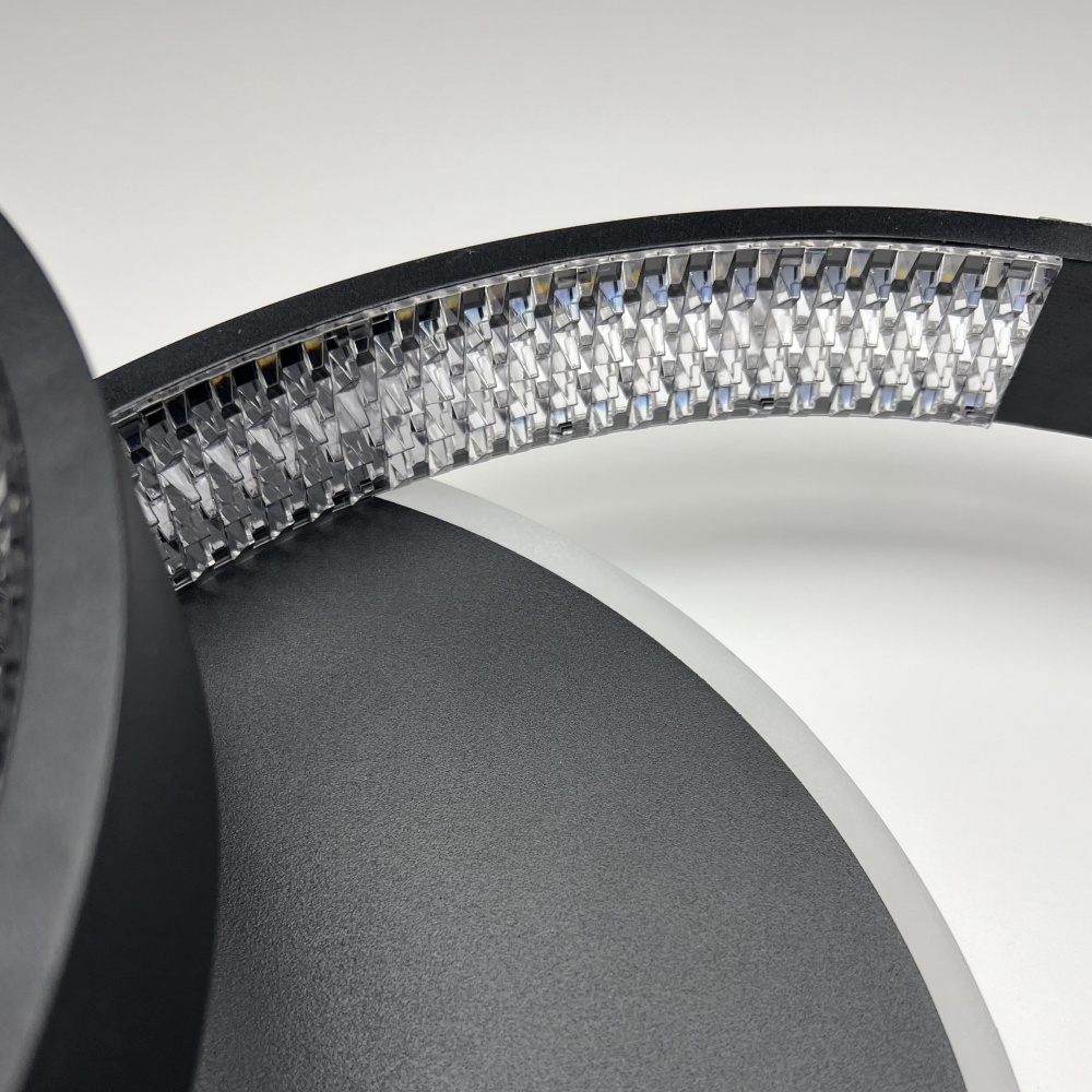 Люстра світлодіодна Luminaria 80 Вт LED-модуль чорний AKRILIKA ROUND 80W 3R BLACK