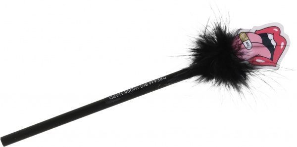 Олівець чорнографітний з пушком Crazy