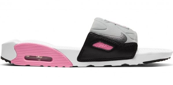 Шлепанцы Nike WMNS AIR MAX 90 SLIDE CT5241-100 р. US 10 серый