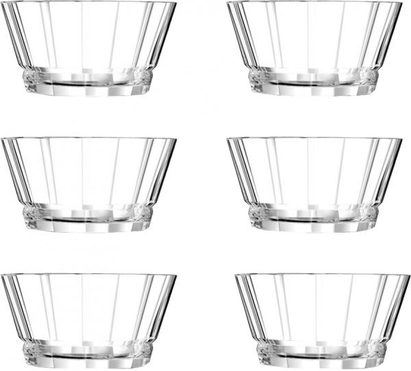 Набор салатников Macassar 6x12 см L8085 Cristal Darques