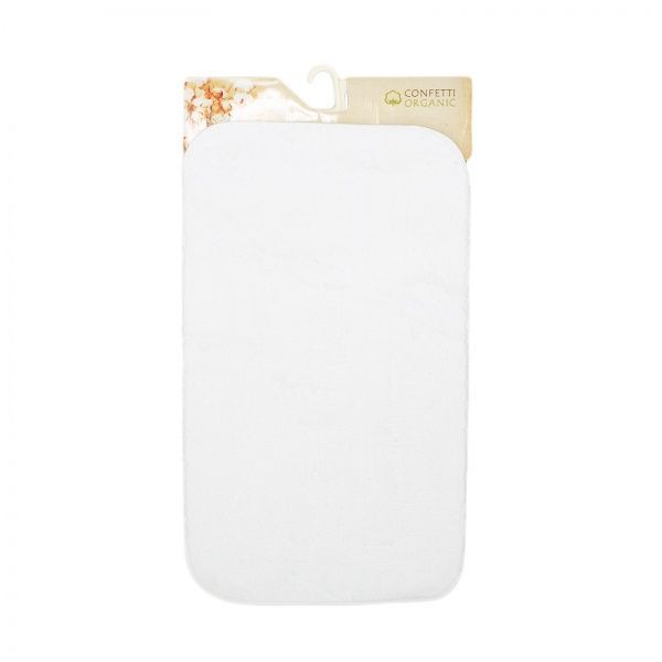 Коврик 57x100 см белый