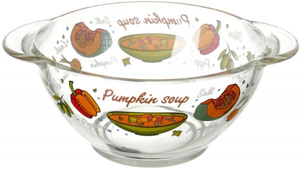 Бульйонниця з ручками Смачний супчик 560 мл Luminarc