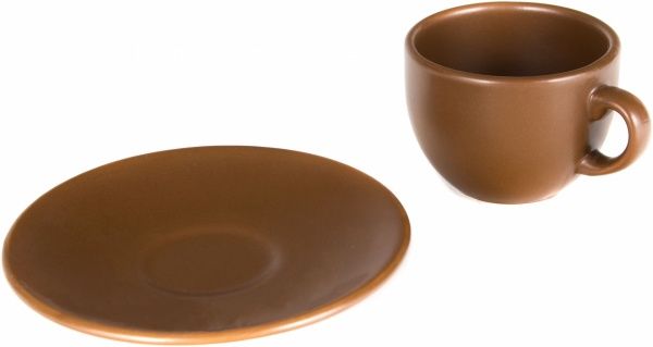 Чашка с блюдцем Табако 95 мл 24-237-048 Keramia