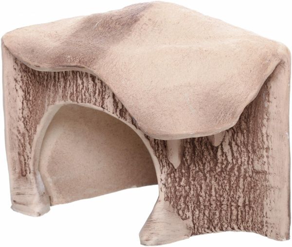 Декорація Природа Грот для черепах кутова маленька 14х16х13 см