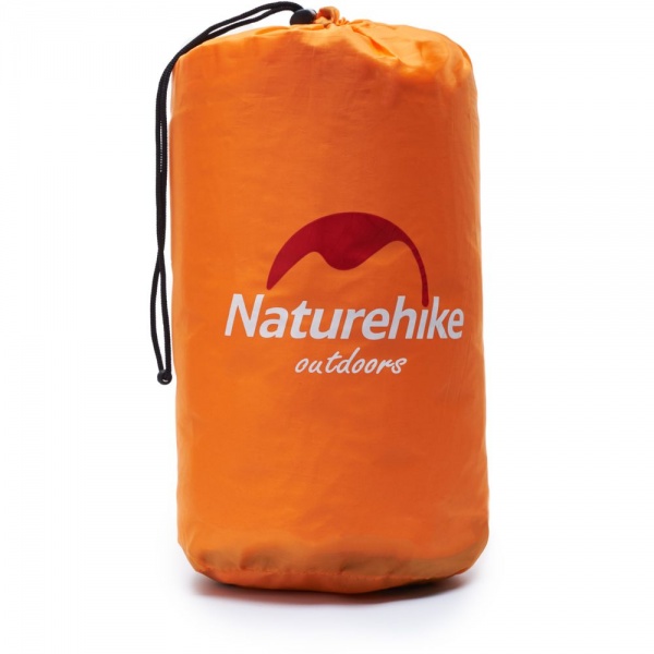 Коврик туристический Naturehike самонадувающийся с подушкой NH15Q002-D, 25мм, оранжевый