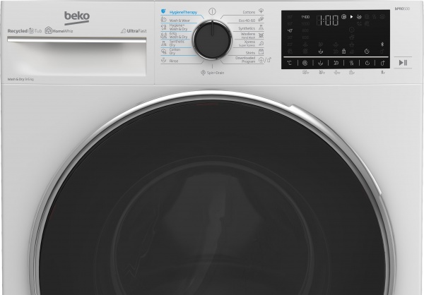 Пральна машина із сушкою Beko B5DFT59447W