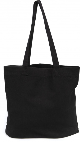 Сумка-шоппер ТК-СУМКА черный саржа 37х10х41см 100% х/б 