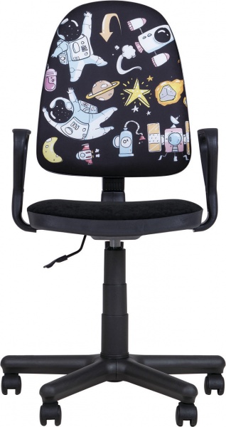Крісло дитяче Nowy Styl SATURN GTP (CH) AB-04 SPACE чорний 