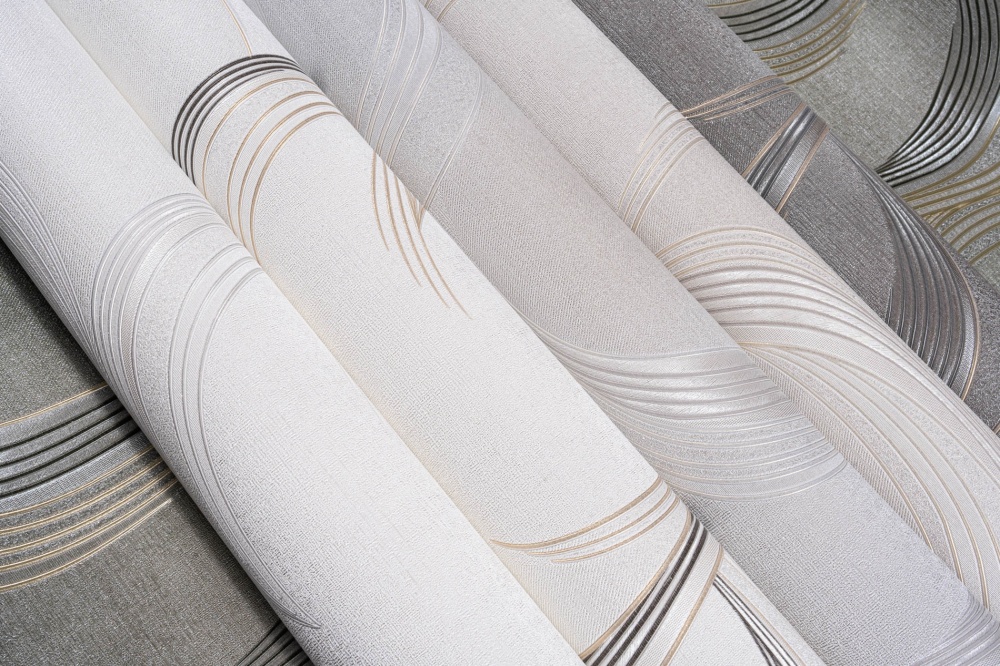 Обои виниловые на флизелиновой основе Славянские обои Le Grand platinum Мадейра 8751-03 1,06x10,05 м