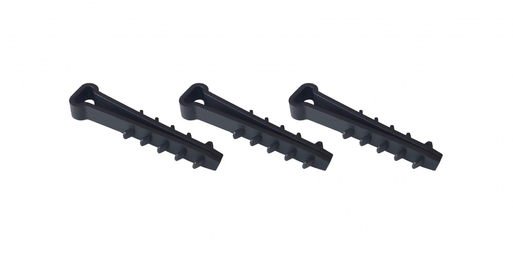 Дюбель-елка плоский Expert 6х3 мм черный