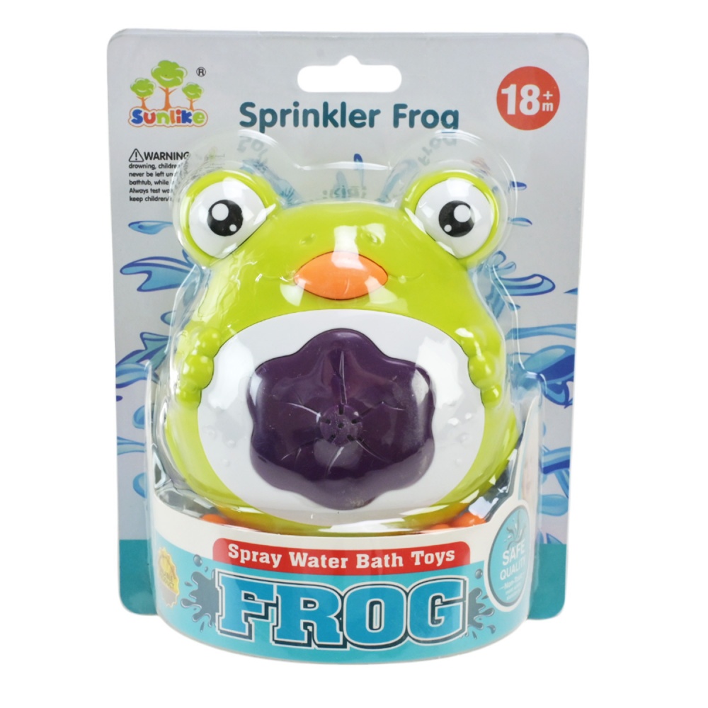 Игровой набор для ванной Shantou Лягушка с водным разбрызгивателем SL87041